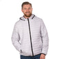 white mens hooded jacket