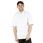 white navy mens st mellion polo