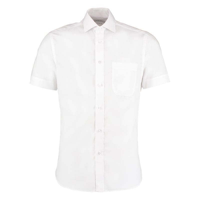 white non iron classic business shirt