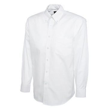 Uneek Mens Pinpoint Oxford Long Sleeve Shirt UC701