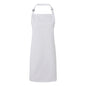 white professional bar apron