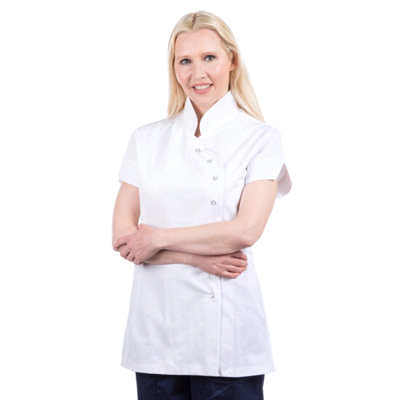 white r12 rizues branded tunic