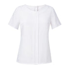white round neck blouse brook taverner