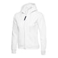 white uc505 ladies zip hoodie