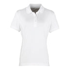 white womens coolchecker polo