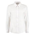 white womens office workwear shirt kk361