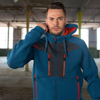 wicking fabric portwest zipped hoodie
