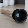 wooden handled sink plunger