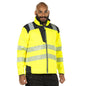 yellow black windrpoof jacket