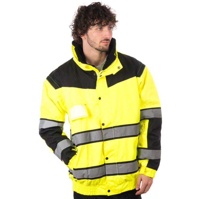 yellow c466 bomber jacket