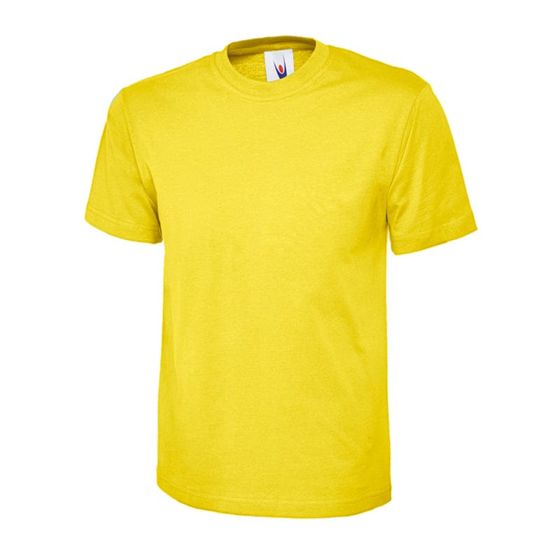 yellow childrens essential tshirt