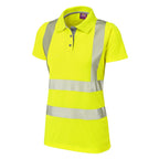 yellow coolviz hi vis polo