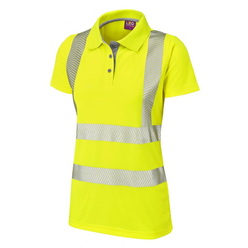 yellow coolviz hi vis polo