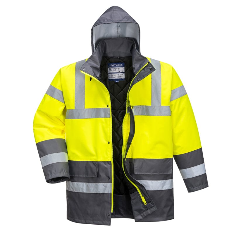 yellow grey portwest s466
