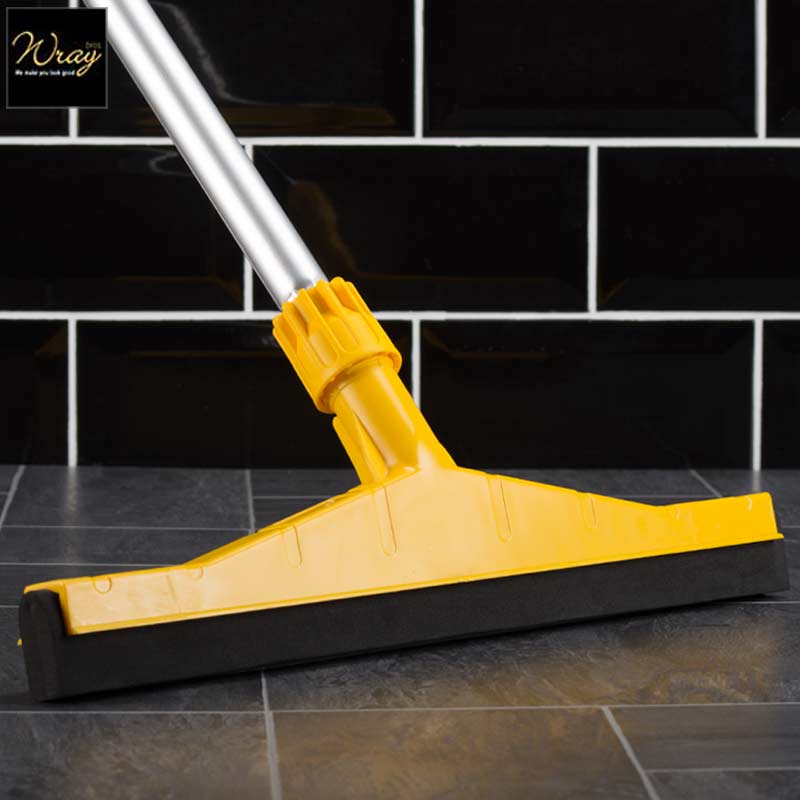 yellow heavy duty plastic squeegee