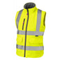 yellow hi vis bodywarmer