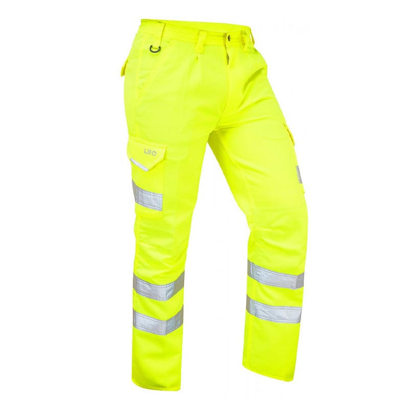 yellow hi vis leo workwear