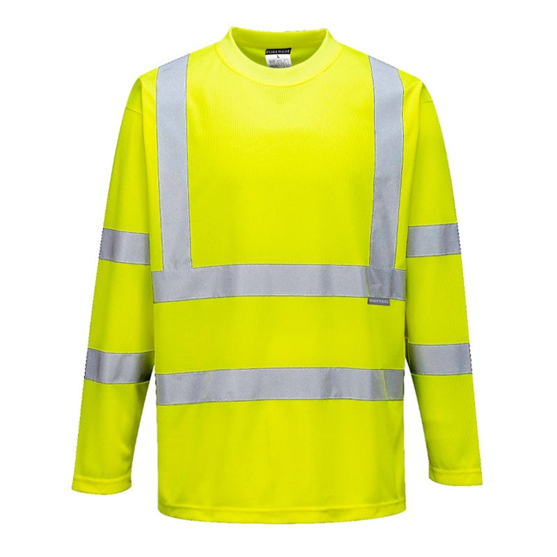 yellow hi vis long sleeve