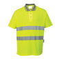 yellow hi vis poloshirt s171