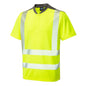 yellow hi vis putsborough tshirt