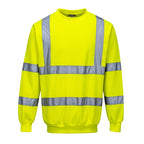 yellow hi vis sweatshirt