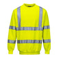 yellow hi vis sweatshirt