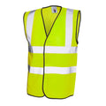yellow hi vis vest