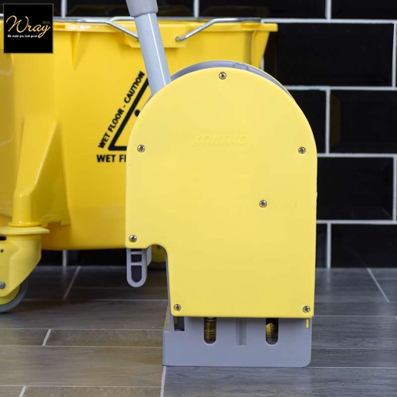 yellow high performance mop wringer