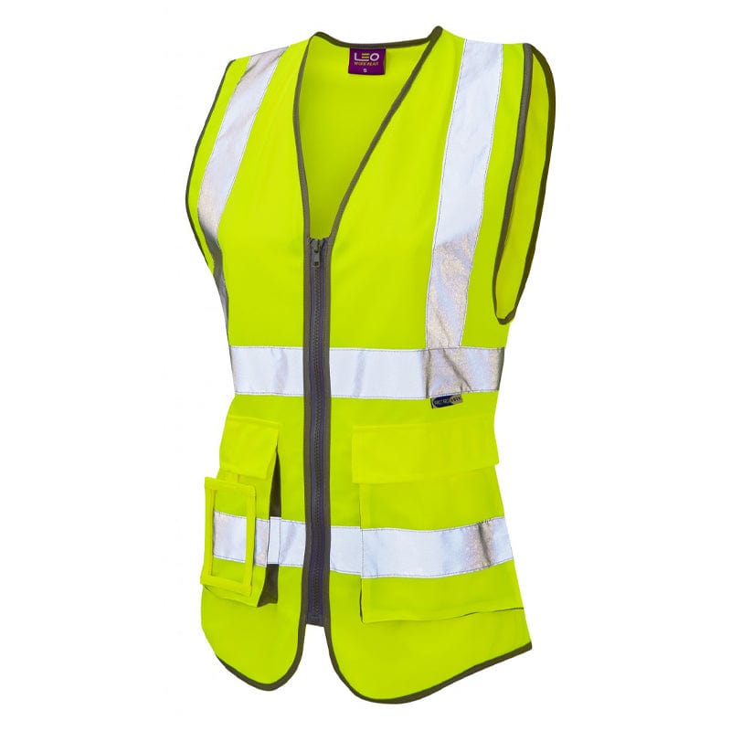 yellow leo workwear women s lynmouth waistcoat