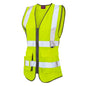 yellow leo workwear women s lynmouth waistcoat