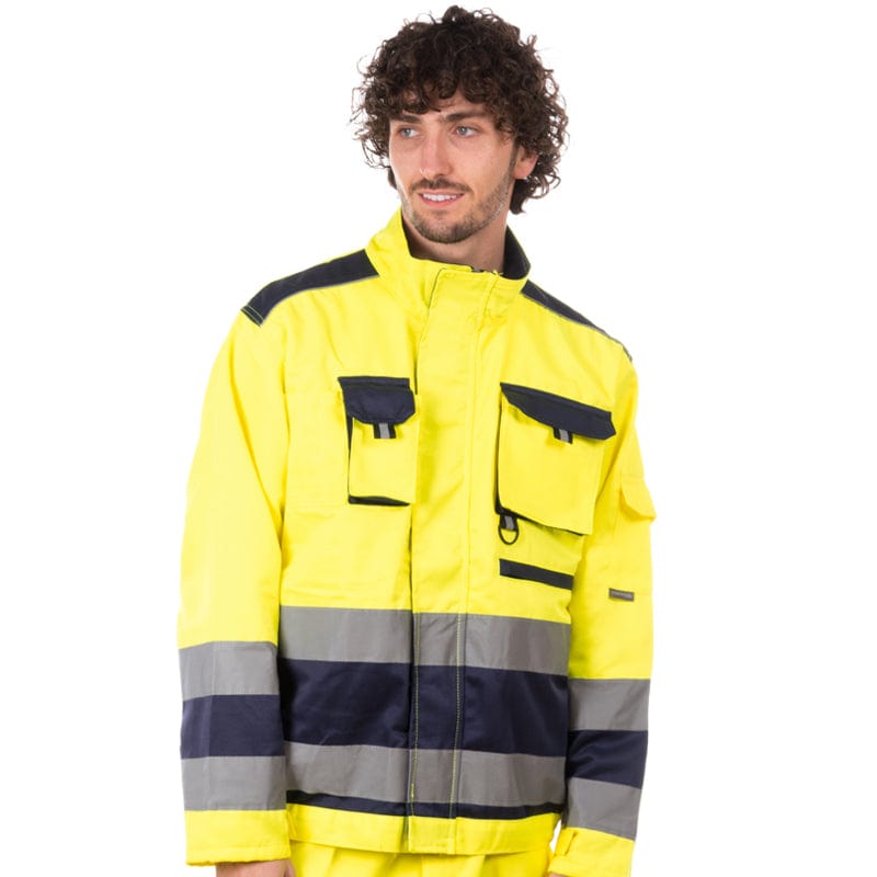yellow lille hi vis jacket