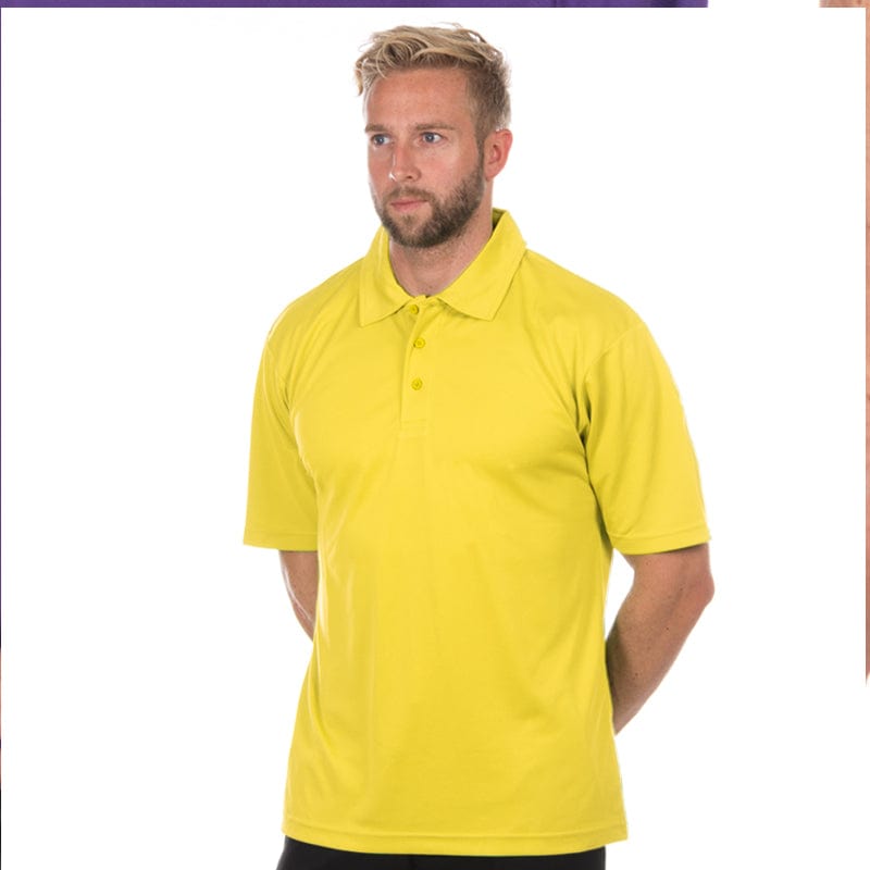 yellow mens awd polo jc040
