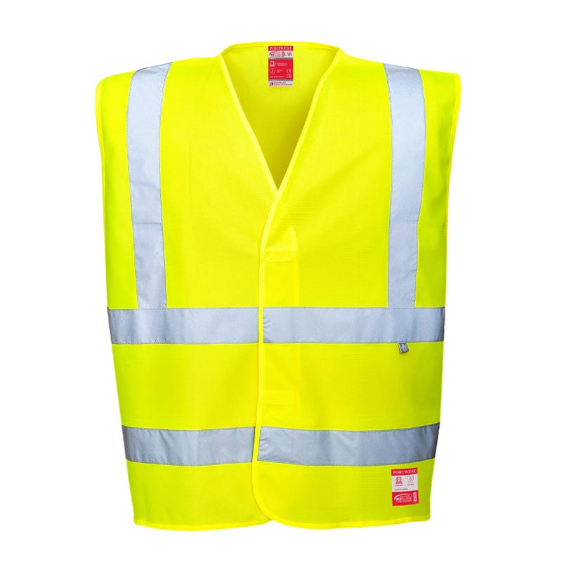 yellow reflective portwest safetywear