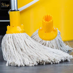 yellow universal socket mop head