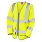 yellow womens hi vis waistcoat