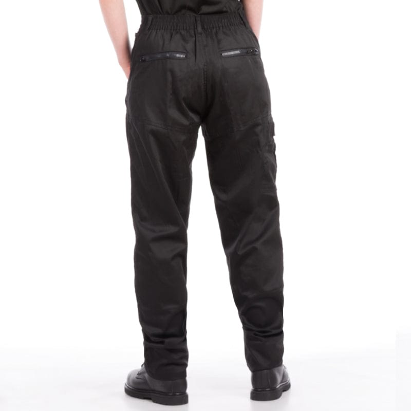 zip back pockets s687 action trousers