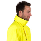 zip fastened studded stormflap