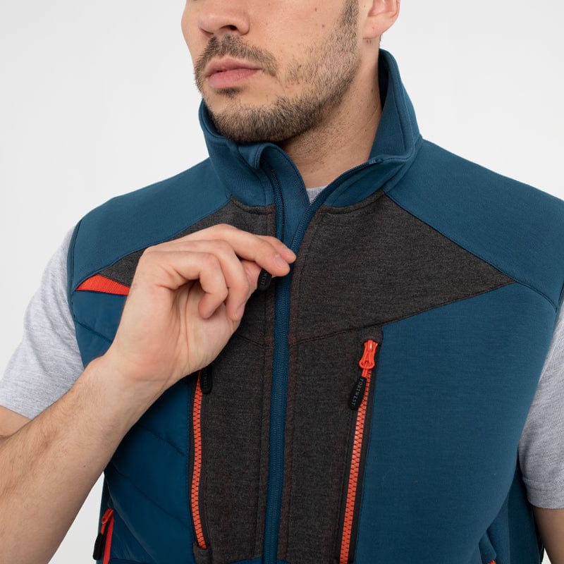 zip up bodywarmer gilet dx4