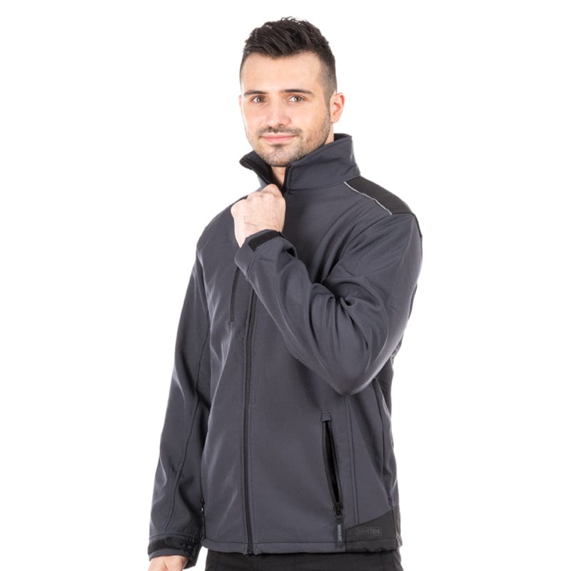 zip up hardwearing jacket